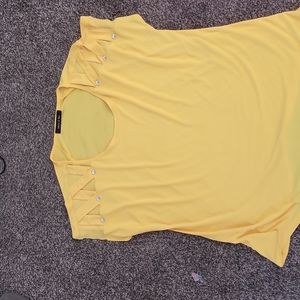 Yellow women's blouse